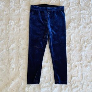 Navy Polo Ralph Lauren leggings. Kids size 3/3T.